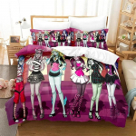 Personelity Monster Multifilmi K&otilde;rge Voodipesukomplektid peen vooditarvete komplekt tekikott vooditekkide komplekt luksuslik s&uuml;nnip&auml;evakingitus 70x133cm 2pcs