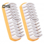 2tk Kingahari Puidust alus Tugev puhastusj&otilde;ud, pehmed harjased Ergonoomiline k&auml;epide Kingade puhastushari Kingade puhastust&ouml;&ouml;riist 2pcs