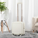 20 &times; 30 &times; 40 v&auml;ike mini kerge pardakohver naiste reisilennufirmadele, 14-tolline vaikne t&otilde;mbevardaga pagas 14 inch+20x30x40+computer case valge