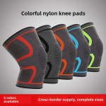 Unisex kootud nailonist p&otilde;lvekaitsmed s&uuml;gis-/talispordiks: Sulgpall, Jooksmine, Fitness ja M&auml;gisport Green XL (Anti-slip)