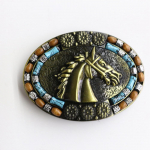 Tsink L&auml;&auml;ne Kauboi V&ouml;&ouml;pandla Lehma Kolju ja Hobuse Pea Motiiviga