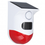 Liikumisanduri h&auml;ire p&auml;ikeseheli ja valguse traadita IP67 intelligentne v&auml;lialalarm koos sisseehitatud