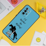 Horse Pony mustriga kate Samsung Galaxy A34 A35 A14 A15 A25 A53 A33 A13 A52 A32 A12 A51 A71 A54 A55 &uuml;mbrisele Samsung A42 5G