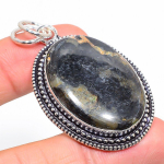 Coconut Jasper Handmade 925 Sterling Silver Jewelry Pendant 2.17 f4l40