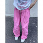 V&auml;rvilised Kiiresti Kuivavad Nailonist Langevarjurip&uuml;ksid: Veekindlad, Vabaaja, Lahtise l&otilde;ikega, Trendikad p&uuml;ksid 3XL roosa