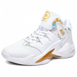 Meeste korvpallijalatsid, hingavad ja libisemiskindlad v&auml;lispordijalatsid, k&otilde;ndimise ja jooksmise korvpallijalatsid 39 plaatina