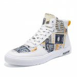 K&otilde;rge s&auml;&auml;rega tossud meestele mood valge paeltega rula king hingav hiphop meeste vabaaja spordijalatsid Zapatillas De Skate 39