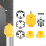 PVC Toru L&otilde;ikur Komplekt Keermel&otilde;ikur Die Komplekt 3 L&otilde;ikuriga Professionaalne K&auml;sitsi T&ouml;&ouml;riist 1/2 3/4 1