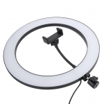 36cm UN‑360 3-v&auml;rviline LED-r&otilde;ngastuli Reguleeritav t&auml;itevalgusti Ilu Live'i jaoks EU Plug