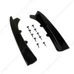 Auto tagumise p&otilde;rkeraua difuusor k&uuml;ljelisa kerekomplektid tuuning ABS BMW 3. seeria F30 M Sport 2011-2016 2017 2018 2019 l&auml;ikiv must