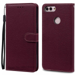 Huawei P Smart 2018 &uuml;mbris FIG-LX1 Nahast rahakoti klapp&uuml;mbris Huawei P Smart &uuml;mbrisele FIG-LX1 5,65-tolline &uuml;mbris Coque Fundas kest P Smart 2018 FIG-LX1