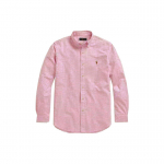 Polo Ralph Lauren Ruuduline &Uuml;he n&ouml;&ouml;biga Vabaaja Pikkade varrukatega S&auml;rk Meeste s&auml;rgid Roosa 710813021-005 XL