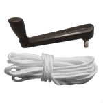 Outdoor Patio Umbrella Crank Handle Parasol Balcony 14cm Length Beach with 134 inch