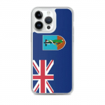 Coque iPhone &ndash; Montserrat &ndash; Drapeau &ndash; Souple &ndash; Mitmev&auml;rviline &ndash; &Uuml;hilduv iPhone 14 Pro Max