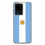 Coque T&eacute;l&eacute;phone &ndash; Samsung &ndash; Galaxy S20 &ndash; Drapeau Argentina &ndash; Souple &ndash; Mitmev&auml;rviline