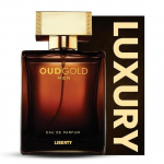 Liberty Meeste Parf&uuml;&uuml;m Luksuslik Oudgold Vedelik Eau De Parfum (EDP) Kvaliteetne p&uuml;siv oud ja puidune l&otilde;hn Elegantne l&otilde;hn talle 100ml