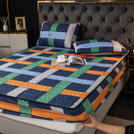 Veekindel tepitud voodilina ja madratsikaitse - Libisemiskindel, k&otilde;ik-h&otilde;lmav &uuml;hes t&uuml;kis kate 180*200cm, 1.04kg