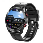 2025 Uus 1,5-tolline nutikell meestele Bluetooth-k&otilde;ne, s&uuml;dame l&ouml;&ouml;gisagedus, EKG, tervise ja fitnessi spordikell, veekindel, &auml;rimehe nutikell silicone belt must