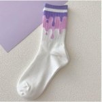 1 paar s&auml;&auml;re keskosa sokke Korea s&uuml;damega tikandid Kawaii hip-hopi v&auml;rviga sobituvad libisemisvastased pehmed, l&otilde;hnatu, higi neelav Lady Four Seasons spordisokid