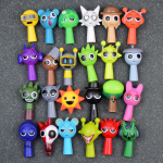 Kuum 24 tk/komplekt Mini Sprunki tegevusfiguur M&auml;nguasi Joonisfilm Sprunki Wenda Mudelnukk Figuurid Laste kingitus