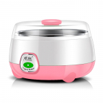 Jogurtivalmistaja 1000 ml automaatne roostevabast terasest jogurtimasin koduseks isetegemise t&ouml;&ouml;riistad 220v hiina roosa