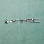 1 tk 3D metallist reljeefsed t&auml;hed i-VTEC embleem auto k&uuml;ljetiib tagaluugi m&auml;rk kleebis Accord Civic Accord Odyssey CRV kaunistustarvikud must/h&otilde;be