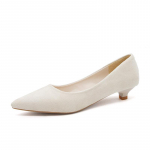 Naiste 3cm madala kontsaga pumbad terava ninaga kleidikingad seemisnahast lakoonilised kontorikingad naiste &uuml;ksikud kingad daamide t&ouml;&ouml;kingad zapatos mujer 35 beež