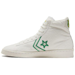 Converse Pro Leather High Barj&auml;&auml;ride murdmine Unisex tossud Valge Vintage-Valge Roheline 170493C 40.5 white