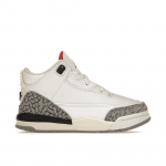 Air Jordan 3 Retro TD White Cement Reimagined Beebi tossud Summit-White Fire-Red Black DM0968-100 27