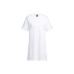 Adidas Met Long Tee Letter Logo Prindiga Spordis&auml;rk Kleit Naiste Kleit Valge HF2476 M