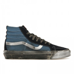 Vans OG Sk8-Hi LX Stressed - Sinised Unisex tossud Stressed-Navy Stv-Navy VN0A4BVBNGJ 35
