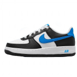 Nike Air Force 1 Low GS Must Hele Foto Sinine Laste Tossud Valge FN8008-001 38