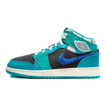 Air Jordan 1 Mid GS Inspired By The Greatest Kids Sneakers Sinine Antratsiit J&auml;&auml;sinine FJ9482-004 35.5