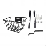 Children's Basket, Front Decoration, Handlebar Portable, Versatile Carrier for With lid