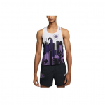 Nike Dri-Fit Adv Jooksus&auml;rk Kitsa l&otilde;ikega Arhitektuurse Prindiga Varrukateta Vest Meeste Topid Mitmev&auml;rviline FV6335-100 S