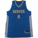 Adidas X NBA Denver Nuggets Swingman Fan Edition Varrukateta Korvpallis&auml;rk Meeste s&auml;rgid Sinine 7912A-309-K91440 XL