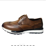 Moodne Kevad uued meeste &auml;rikasuaalsed kingad nahast Briti paeltega lehmanahast Derby kingad moodsad meeste kingadZapatos Hombre a7 47 brown
