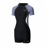 Li-Ning Rannapuhkus Spa Konservatiivne Suur Suurus Kaheosaline Ujumistrikoo Naiste ujumisriided Must LNYW049-2 M