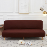 K&otilde;ik hinnas Four Seasons &uuml;hev&auml;rviline diivanimadratsi kate Universaalne elastne kokkuklapitav k&auml;etoeta laisk diivanvoodikate 150cm-190cm tumepruun v&auml;rv
