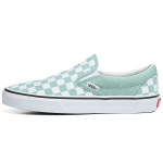 Vans Classic Slip-On L&otilde;uend Ruuduline Madal Top Skate Jalan&otilde;ud Unisex Tossud Sinine Valge VN0A7Q5DH7O 35