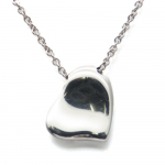Used TIFFANY&Co. Necklace Full heart Elsa Perutti Silver925 3.1g Silver Accessories