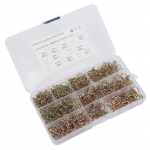 345 tk K&uuml;tusevooliku Vedruklambrid Toruklambrid Sortimendikomplekt 9 Suurus Mootorrattale ATV Paatidele