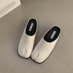 Moodsad Bailamos Naiste Split-varvaste Karusnahast Tabi Ninja Slip-On Korterid &Uuml;marvarvas S&uuml;gava Kaelusega Laisad Loafers Slingback Mulled Kingad Pehmed Soojad Loafe 35