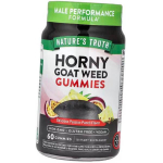 Epimediumi ekstrakt makaga, Horny Goat Weed Kummikommid, Nature's Truth 60 tk Puuviljane (08509004) Fruit