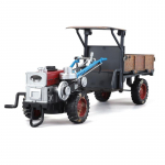 Spary 1/24 K&auml;ivitatav traktor Sulamist Valatud P&otilde;llumajandustraktori mudel Heli ja valgusega M&auml;nguasi Retro Kollektsiooni Kaunistused Kingitus s&otilde;pradele