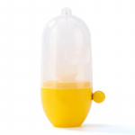 1TK Majapidamises Mugav Muna Raputaja Muna Keetmise T&ouml;&ouml;riist Plastikust K&auml;sitsi T&otilde;mmatav N&ouml;&ouml;r Muna Raputaja Munakollase Valgu Raputaja 1PCS