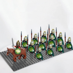 13 tk Lossir&uuml;&uuml;tel Rohan Azog Orkid Poolloom Inimesearmee Haldusvalvurid Rooma S&otilde;dur Minifiguurid Ehitusplokid M&auml;nguasjad Lastele