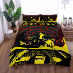 Space Squids lastele tekikott King Queen, kaheinimesevoodi, kaheinimesevoodi, &uuml;heinimesevoodiga voodipesukomplekt 70x133cm 2pcs