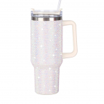 40oz Kivist Roostevabast Terasest Termos L&auml;ikiv Kahekordse Seina Vaakumisolatsiooniga Joogitops Reisimiseks Auto Vaakumkolb Kodune Joogin&otilde;u 1200ml 40Oz valge