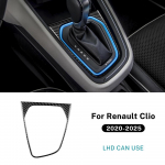 Renault Clio 5 MK5 2020 2021 2022 2023 2024 2025 jaoks Ehtne Pehme S&uuml;sinikkiust Kleebis LHD RHD Auto K&auml;igukasti Raam Sisekujundus